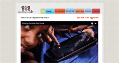 Desktop Screenshot of onebillionliterates.org